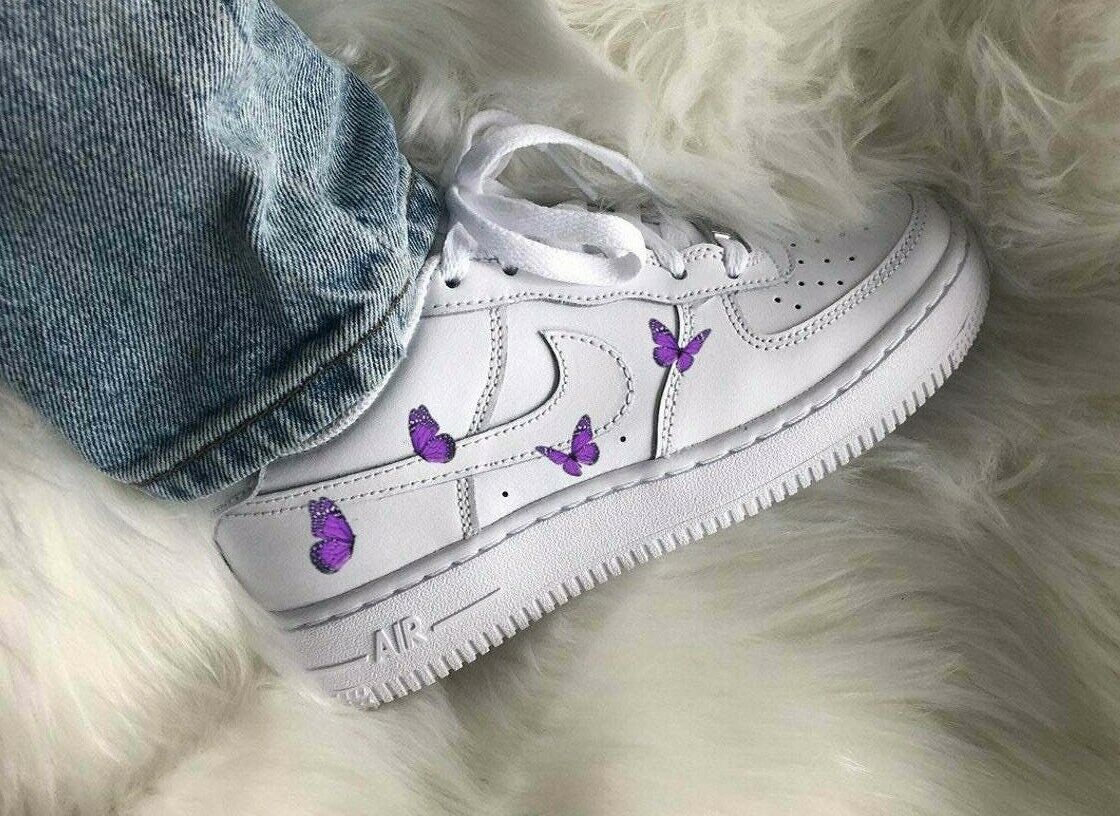 Custom Air Force 1 PURP 