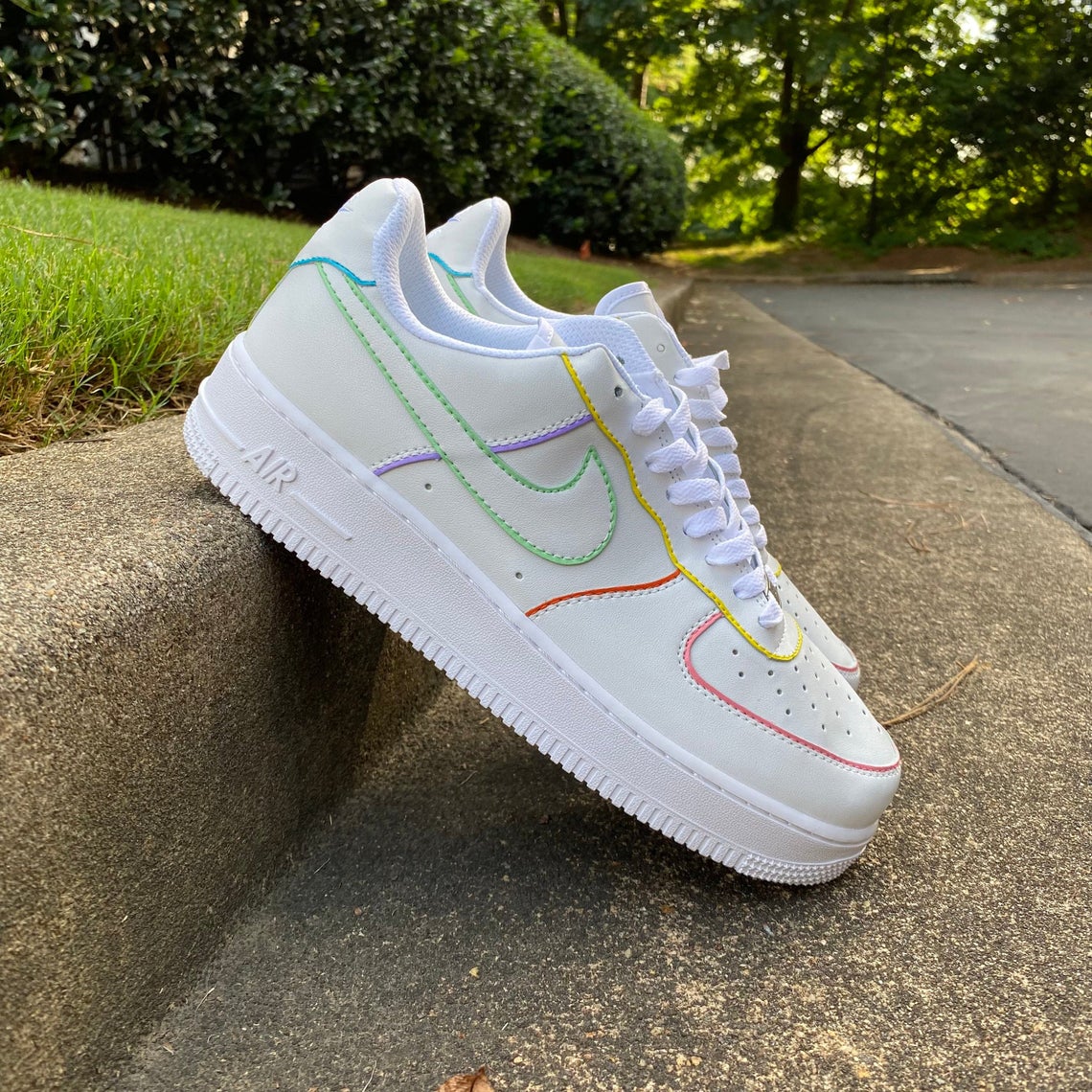 Air force 1 outline top