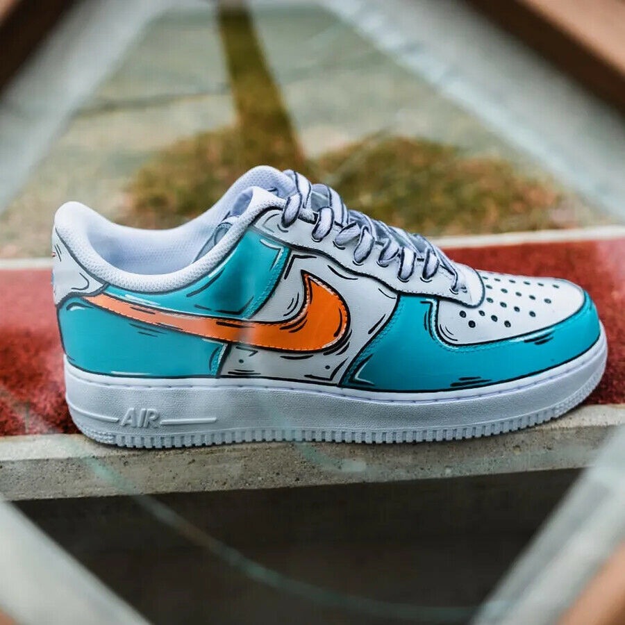 Air Force 1 Low Custom Painted Shoes