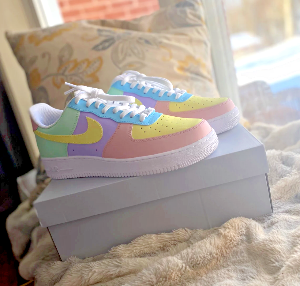 Air force multicolor clearance pastel