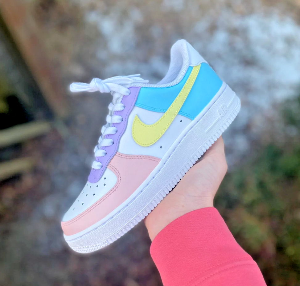 PINK PASTEL NIKE AIR FORCE 1