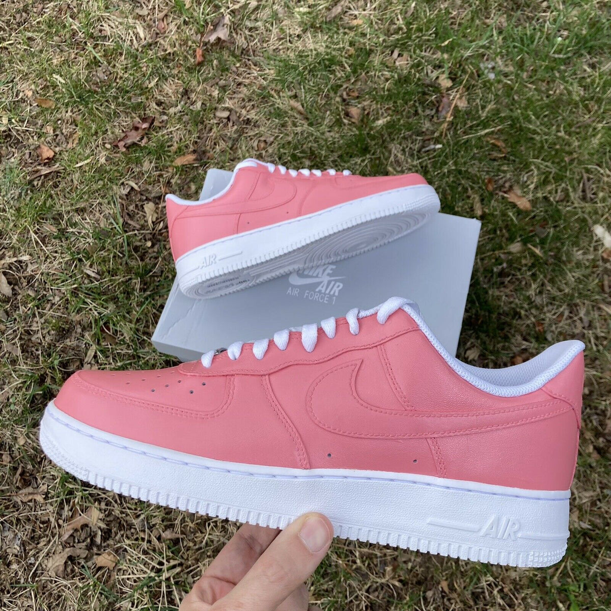 Air Force 1 Custom Low Petal Light Pink Rose Shoes Mens Women Kids