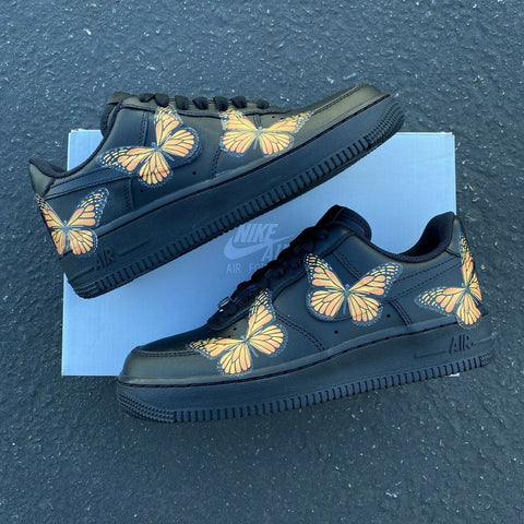 Nike Air Force 1 Butterflies Custom Sneakers NY Skyline -  Denmark