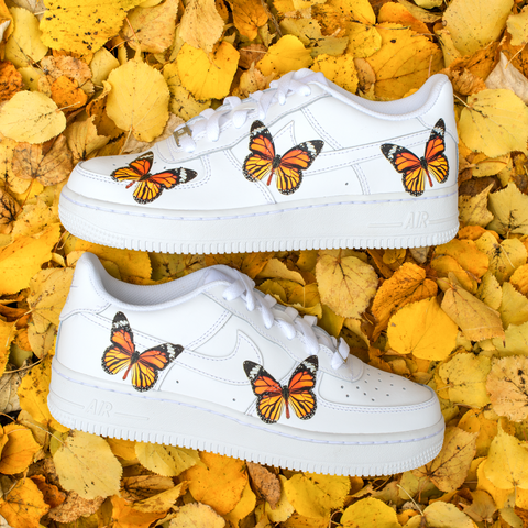 PASTEL BUTTERFLY AIR FORCE 1 CUSTOM – THE CUSTOM SHOP