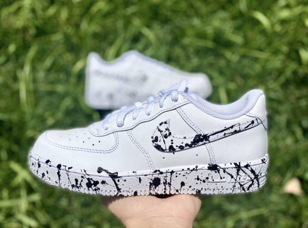 Air force 1 paint splatter hot sale