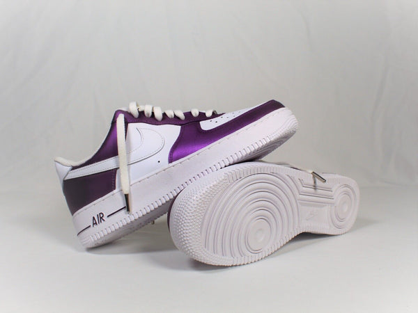 Air Force 1 Custom Low Purple Prince Pearlescent Two Tone Shoes Men Women Kids AF1 Sneakers 2