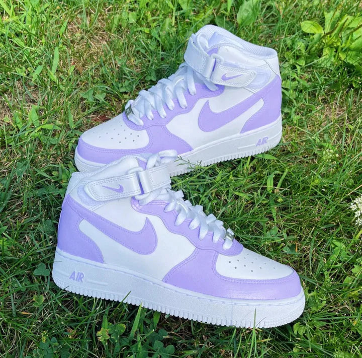 Light purple air force 1 outlet