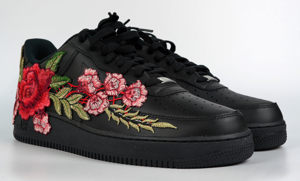 Nike air force black rose shop