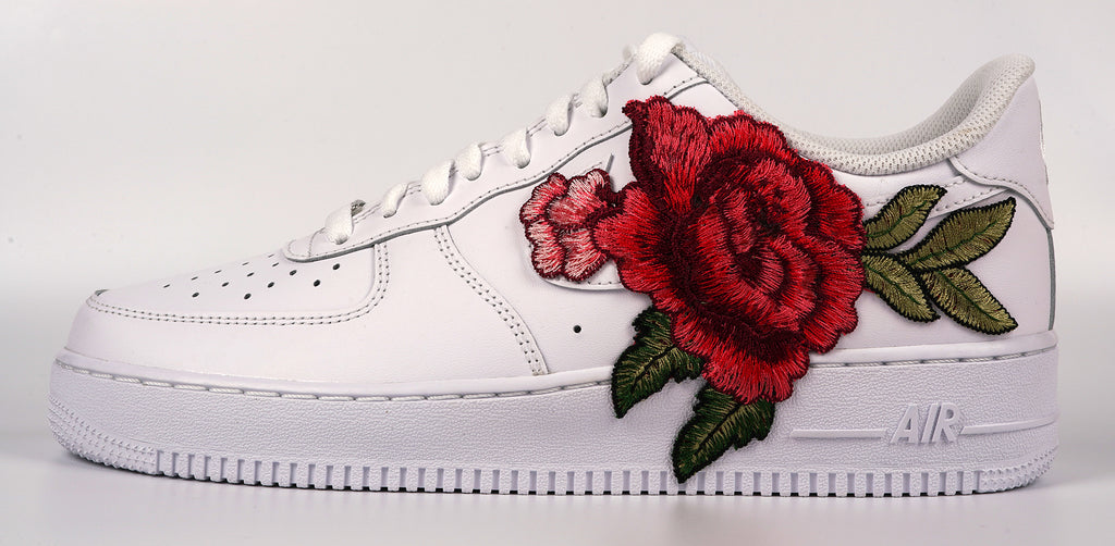 Embroidered Custom Air Force 1 Low Rose AF1 Customized Made to 