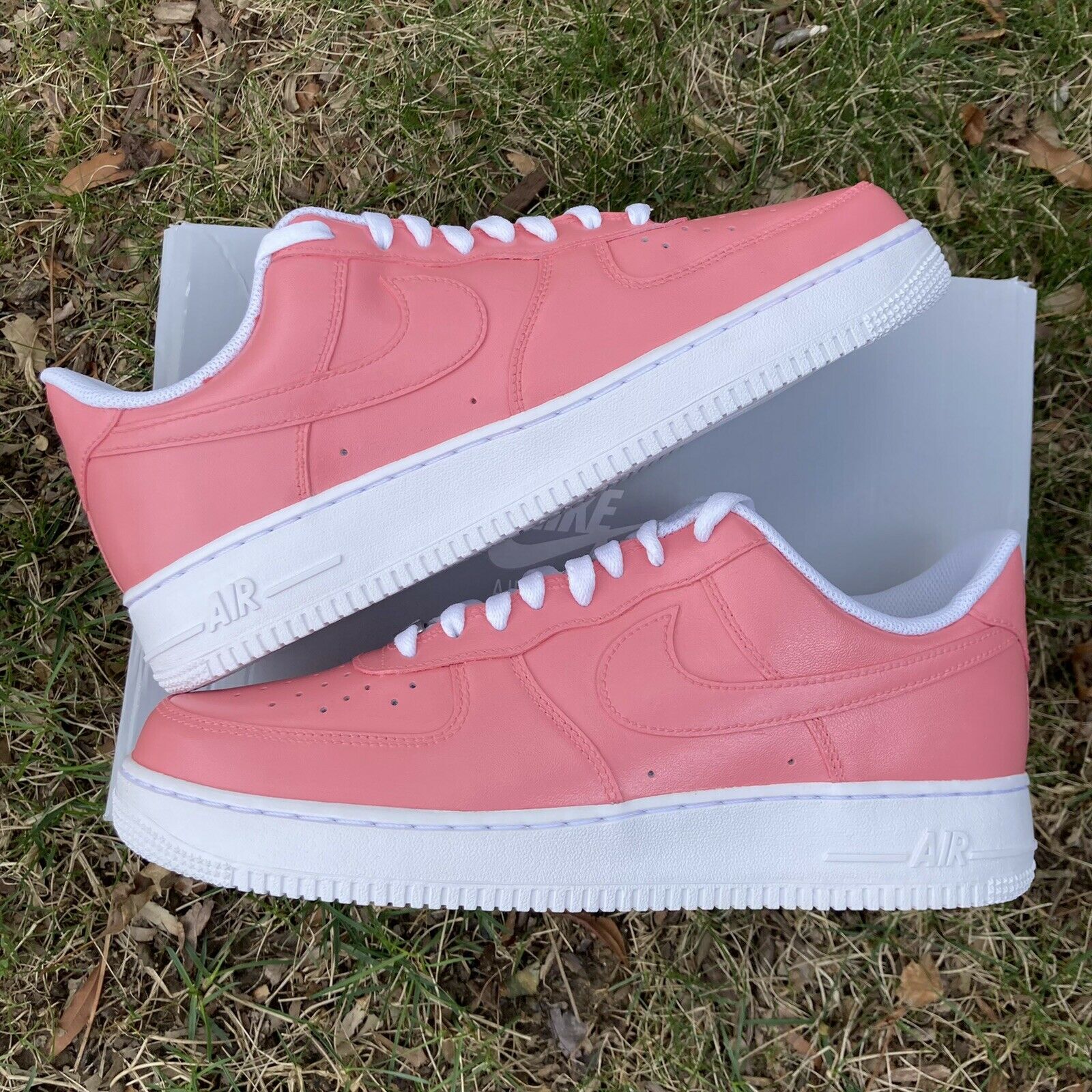 Air Force 1 Custom Low Petal Light Pink Rose Shoes Mens Women Kids Sizes AF1 Sneakers