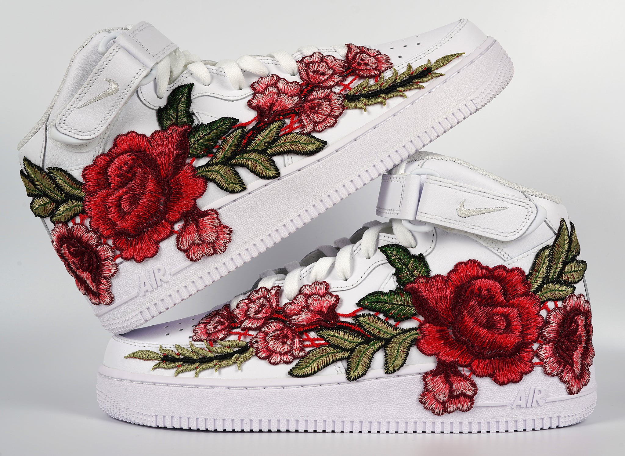 Nike air force 1 rose custom hotsell