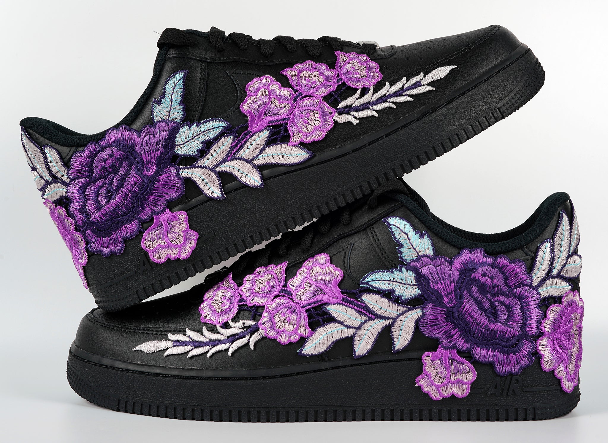 Black air force store 1 with rose