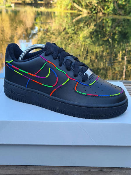 Air Force 1 Custom Low Two Tone Salmon Pink Casual Shoes Men Women Kids AF1 Sneakers 5