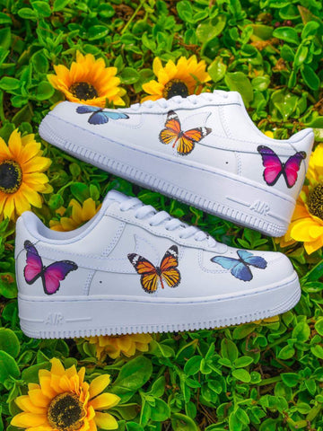 air forces with butterflies on it